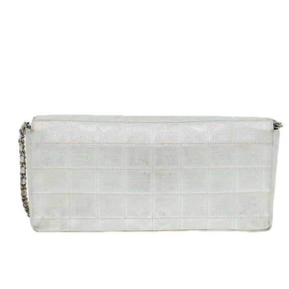 Chanel Chocolate Bar Beige Synthetic Clutch Bag (Pre-Owned) - Picture 2 of 16